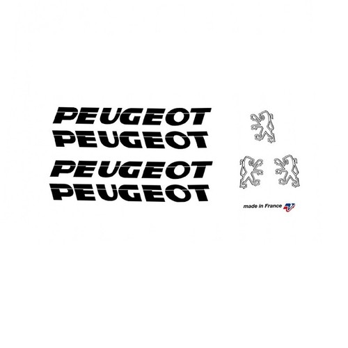 Peugeot bicycle frame stickers - peugeot,