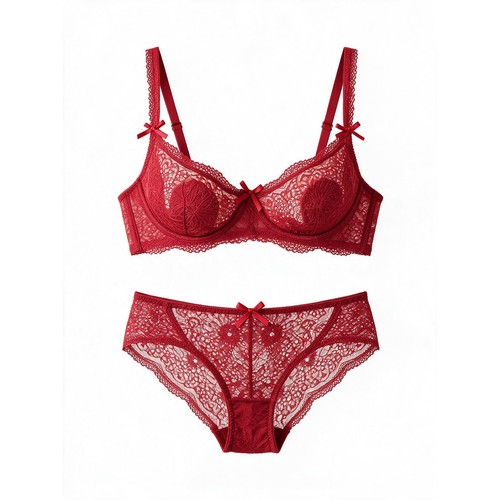 Ensemble lingerie brodee - ensemble,