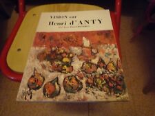 Vision sur Henri D'ANTY
