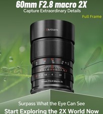 7artisans 60mm macro - 60mm, f2.8