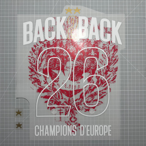 Flocage nameset back - 2,