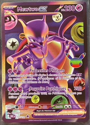 Mewtwo 157 128 - ex, futuriste