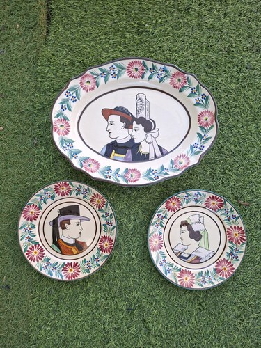 Lot grand plat plus - d'un, deux