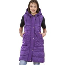 Gilet Long Oversize Pour