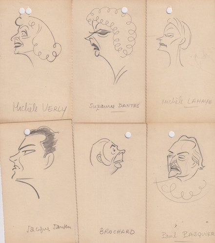 Lot caricatures jansen - de,