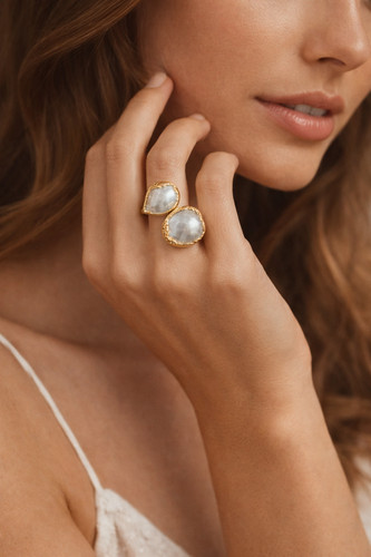 Bague artisanale en acier - bague,