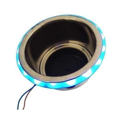 Marine city blue led light - blue, cup