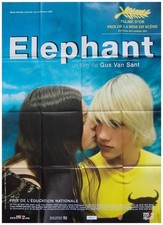 ELEPHANT Affiche Cinéma Originale pliée 160 x 120 cm Movie Poster GUS VAN SANT