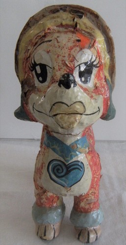 Jouet ancien papier - , mâché