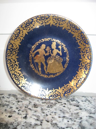 Coupelle porcelaine bleu - ,