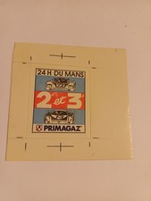 PETIT autocollant vintage 24 heures du Mans Primagaz 3,5 cm / 4 cm