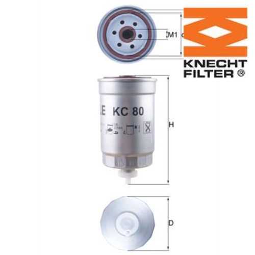 Fuel filter knecht - filter,