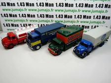 lot 4 CAMIONS truck LKW 1/43