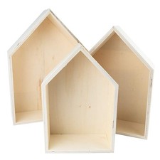 Cadre en bois en forme de
