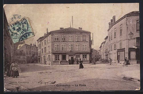 Cpa commercy poste - cpa, commercy,