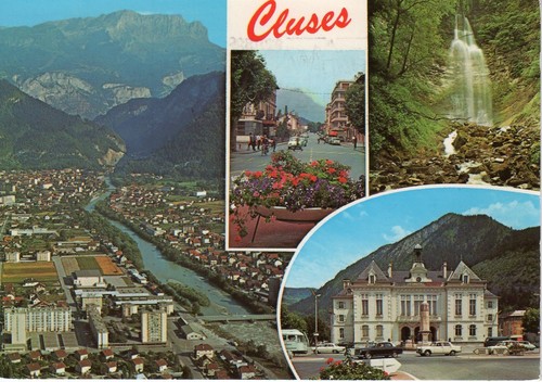 Carte postale cluses vue - postale,