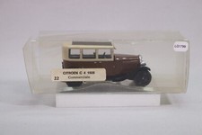 LG1799 DUBRAY 22 1/43 1:43 Voiture Citroen C4 1928 commerciale marron