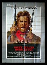THE OUTLAW JOSEY WALES - Clint Eastwood -Original French Movie Poster 47x63 in.