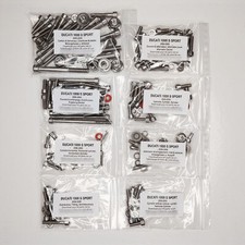 DUCATI 1000 S SPORT CLASSIC 2006-2009 Kit vis BTR inox moteur complet 1000S