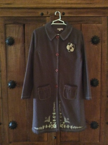 Manteau long fille mousson