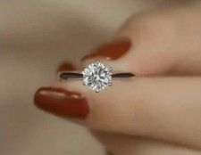 Bague Pierre Moissanite Pierre