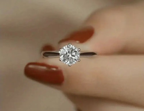 Bague pierre moissanite - moissanite,