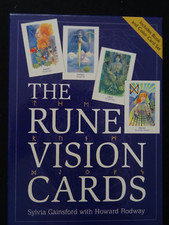 TAROT DIVINATOIRE - THE RUNE VISION CARDS - 25 ARCANES DES RUNES - 2002