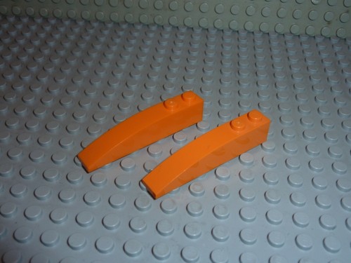 Lego orange slope - lego,