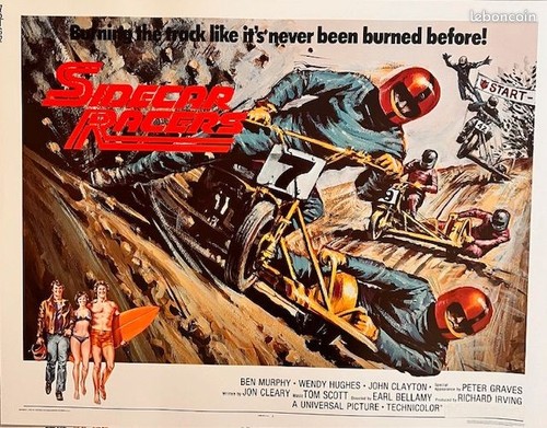 Affiche cinéma vintage - cinéma, us