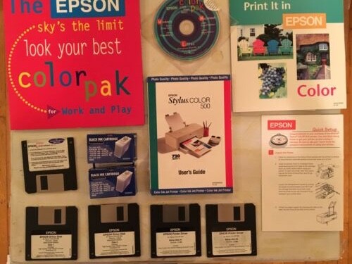 Epson stylus color 500 vintage - stylus,