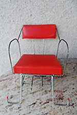 Ancien siege de bébé pour vélo rouge vintage en superbe état