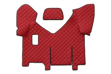 CAMION Tapis milieux pour IVECO STRALIS HI-WAY MANUAL Avec réfrigérateur ROUGE