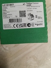 Schneider Contacteur TeSys LC1D18V7 3P /440V /18 A /bobine 400Vca  