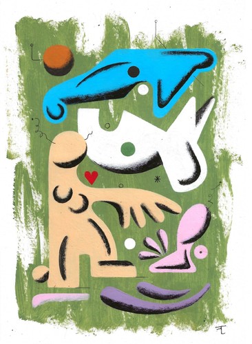 Art contemporain peinture