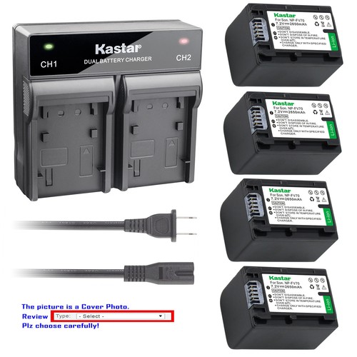 Kastar battery rapid charger - battery,
