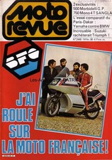 MOTO REVUE 2449 BFG 1300 YAMAHA XT 500 BMW SANGLAS MORBIDELLI PARIS