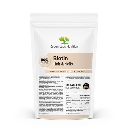 Comprimés biotine pour - comprimés,