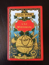 Jules Verne"L'île mystérieuse"voyages extraordinairesTexte intégral HACHETTE1979