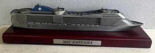 Maquette bateau msc fantasia - bateau,