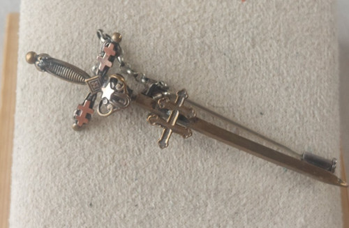 Ancienne broche épingle - ancienne,