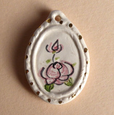 Fève artisanale perso Kriss Pataras - 2024 -  " Les Arts & la Rose " (110 ex)