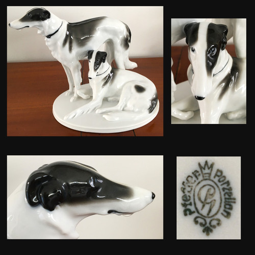 Pfeffer gotha porcelaine 2 - -,
