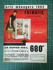 580 PUBLICITE ANCIENNE 1960