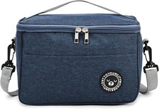 Sac isotherme 5,5L Lunch bag spliable de pique-nique, Bureau, Ecole,Repas Marine