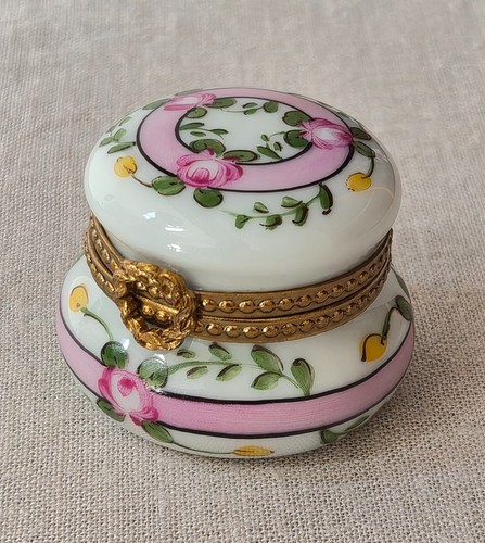 Boîte pilulier porcelaine - boîte,