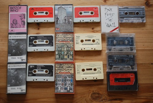 Lot cassettes enregistrées - cassettes,