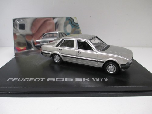 Peugeot 505 gris silver - peugeot,