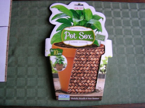 Pot sox plant - pot, cover