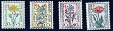 Belgique 1949 Fleurs MNH Médecine Livraison Gratuite