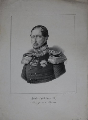 Friedrich wilhelm iii roi de - wilhelm,